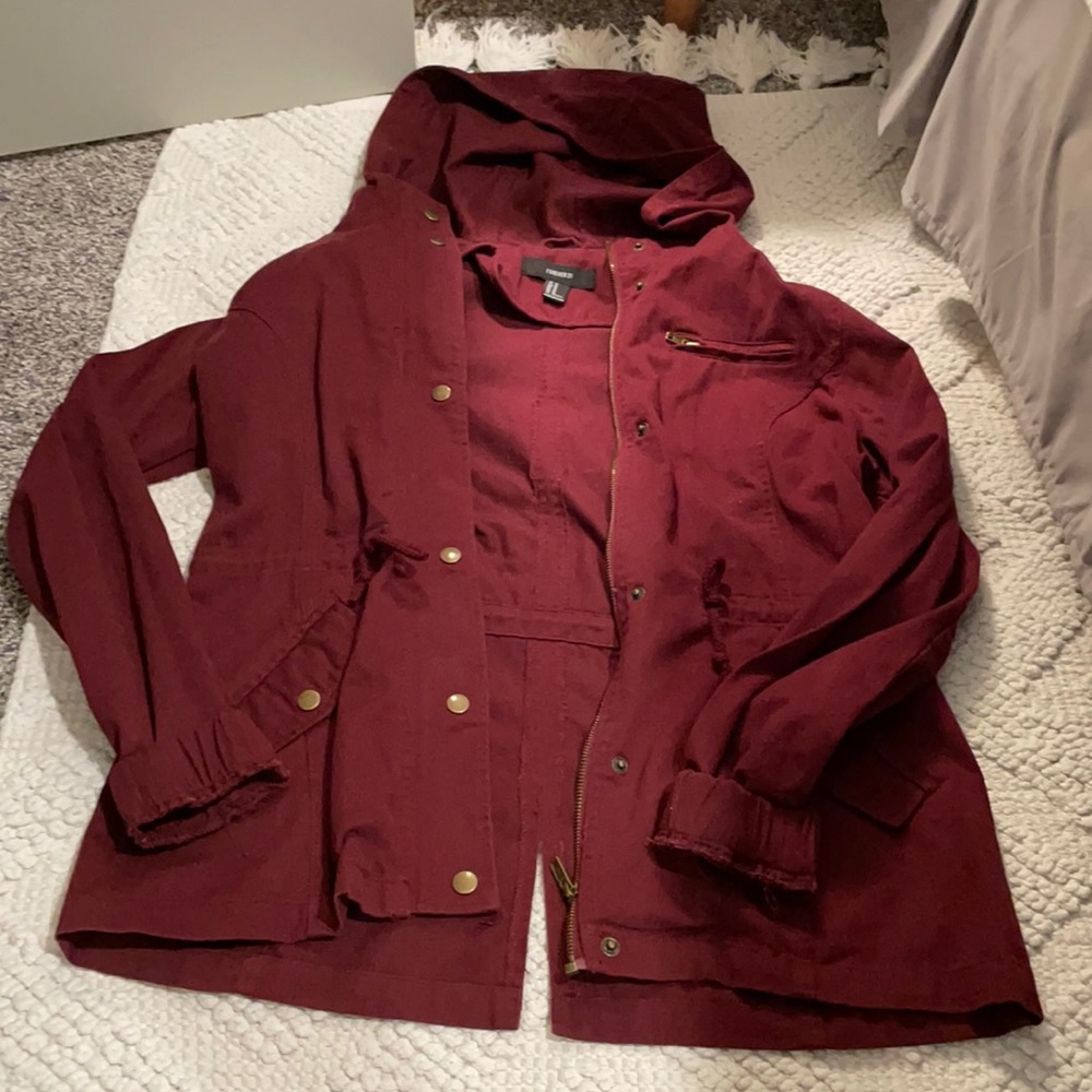Maroon jacket